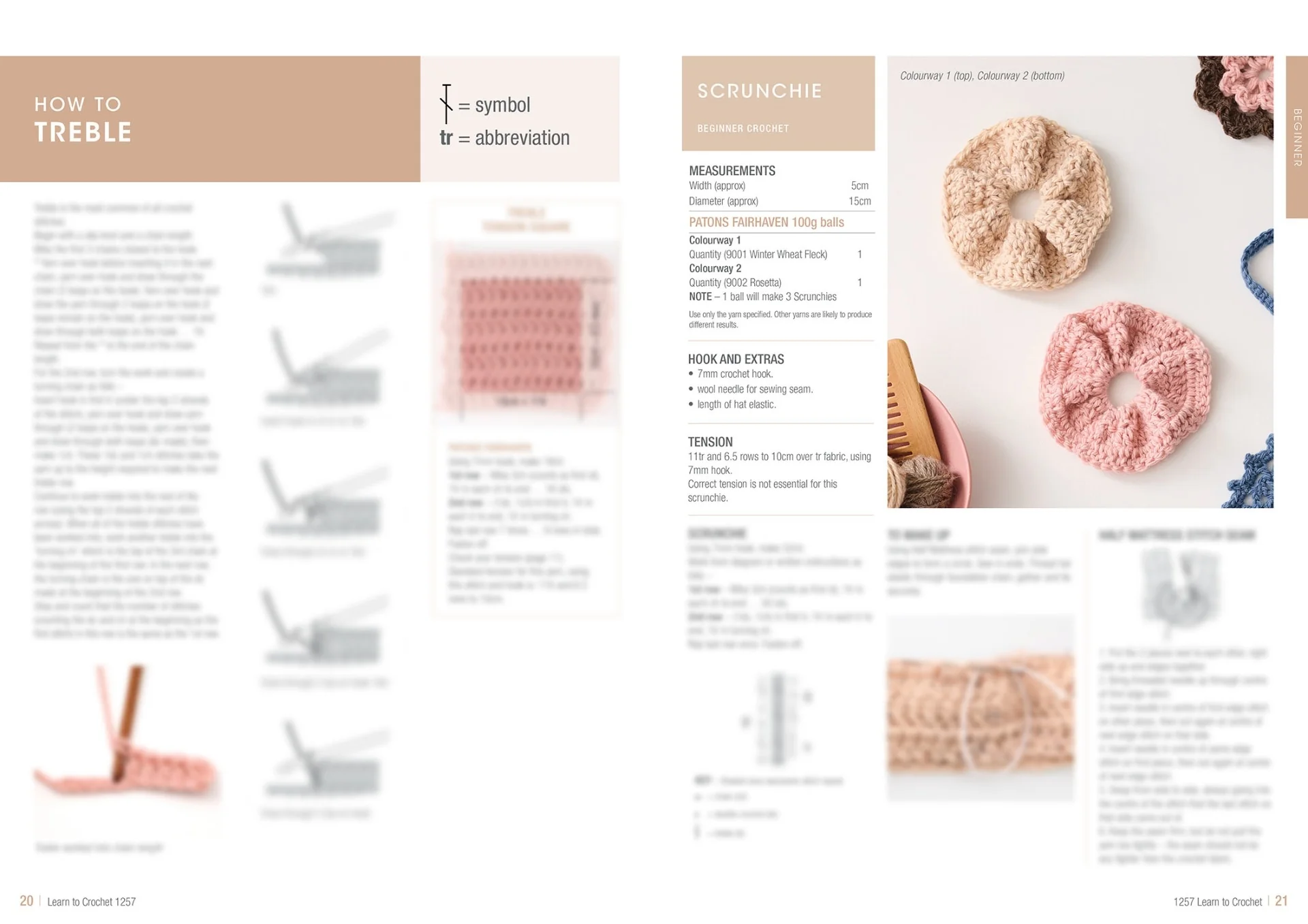 Patons Learn To Crochet 1257 - Image 11