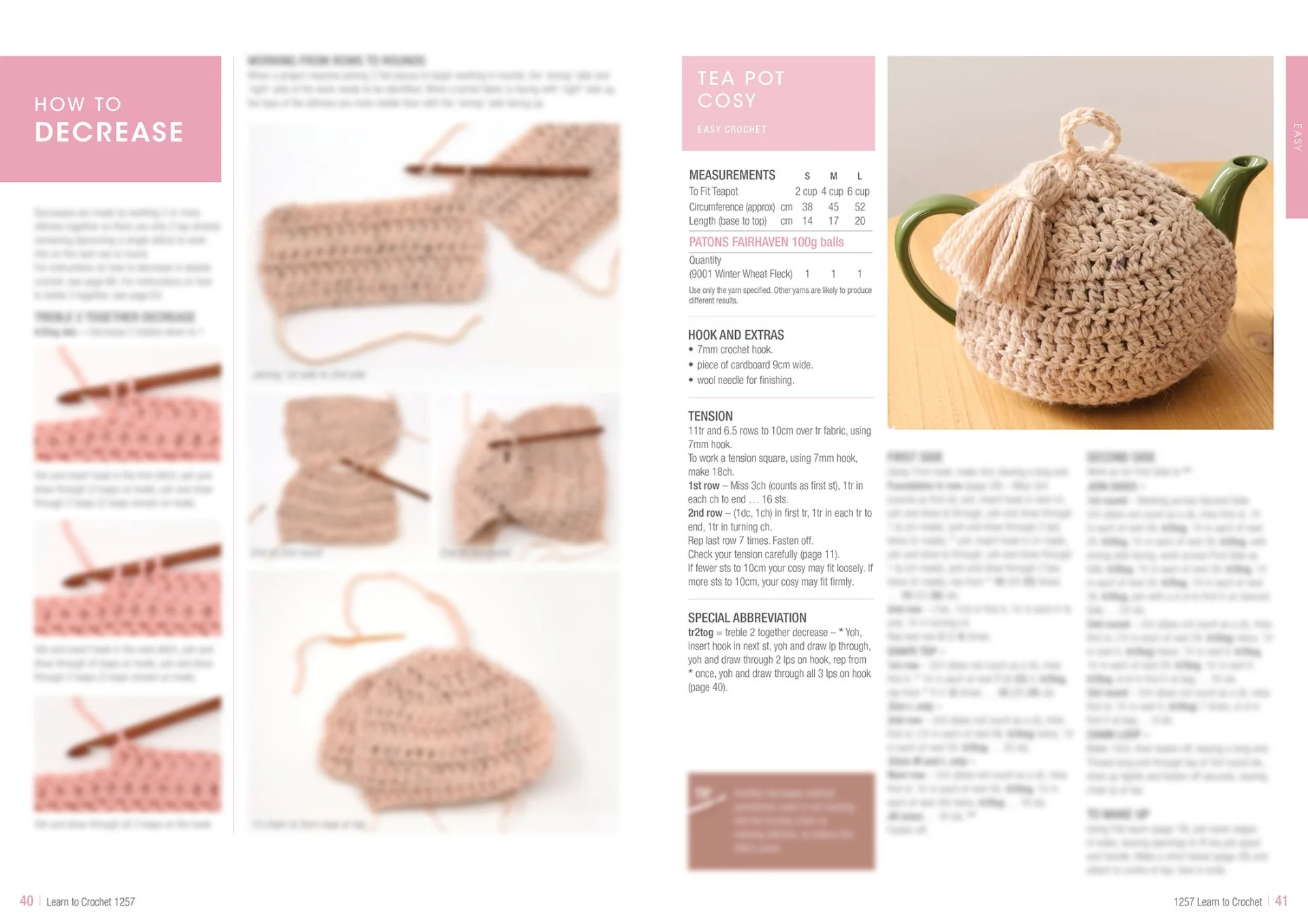 Patons Learn To Crochet 1257 - Image 21