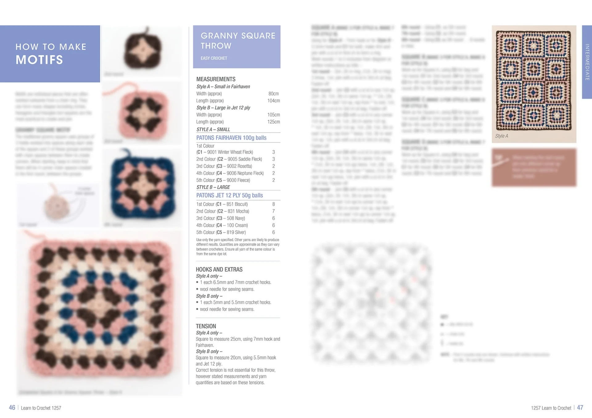 Patons Learn To Crochet 1257 - Image 24