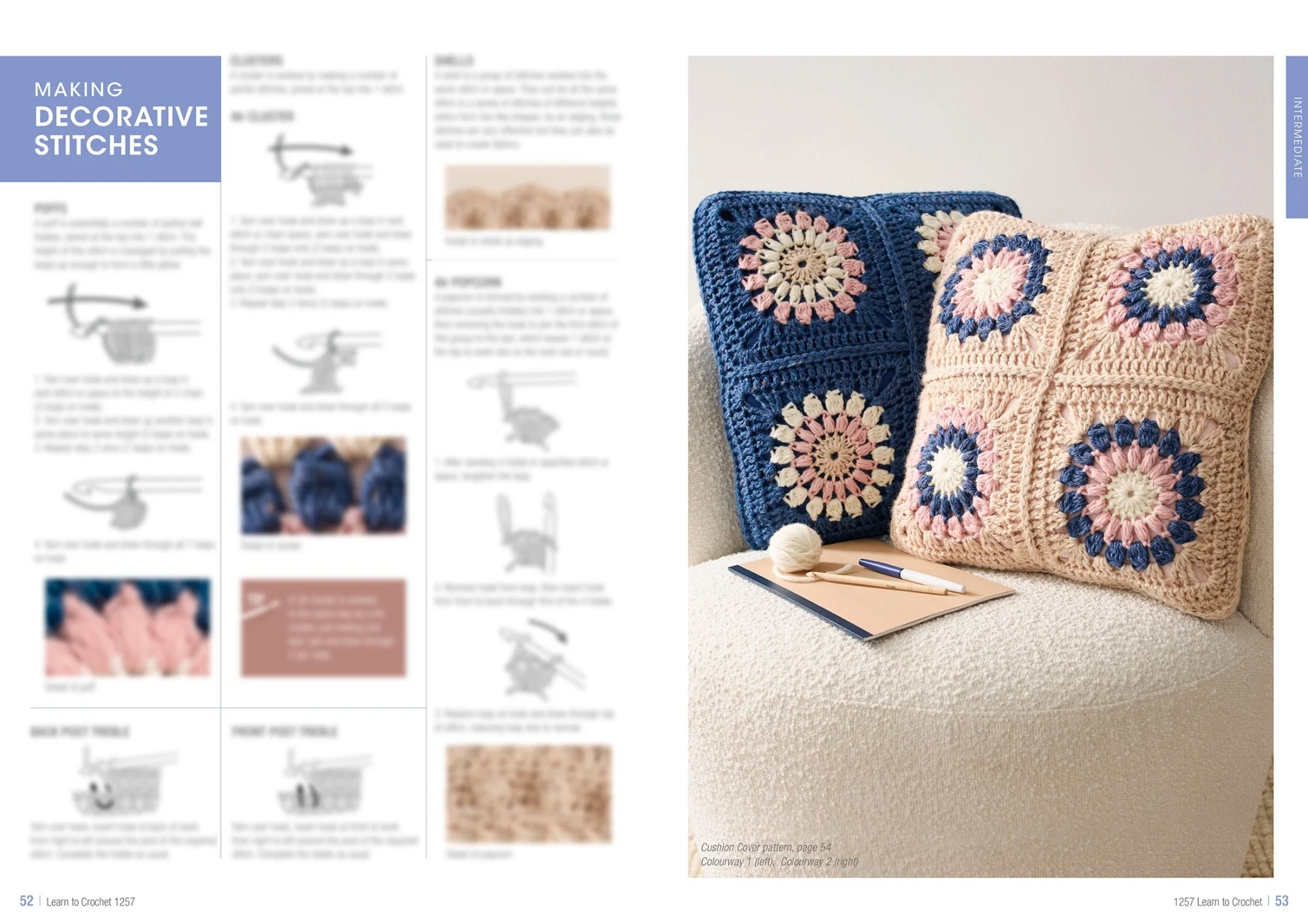 Patons Learn To Crochet 1257 - Image 27