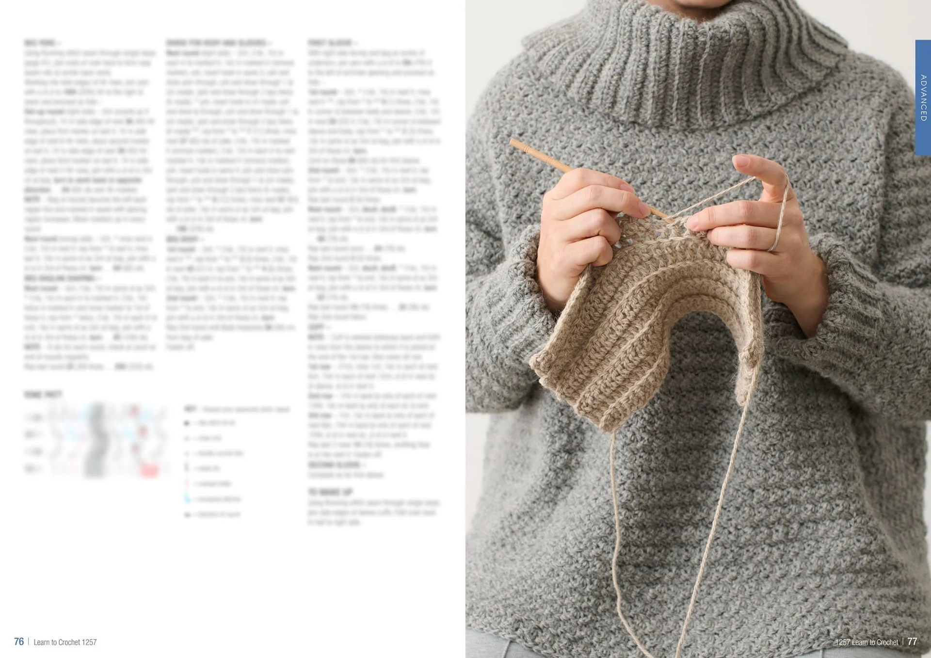 Patons Learn To Crochet 1257 - Image 39