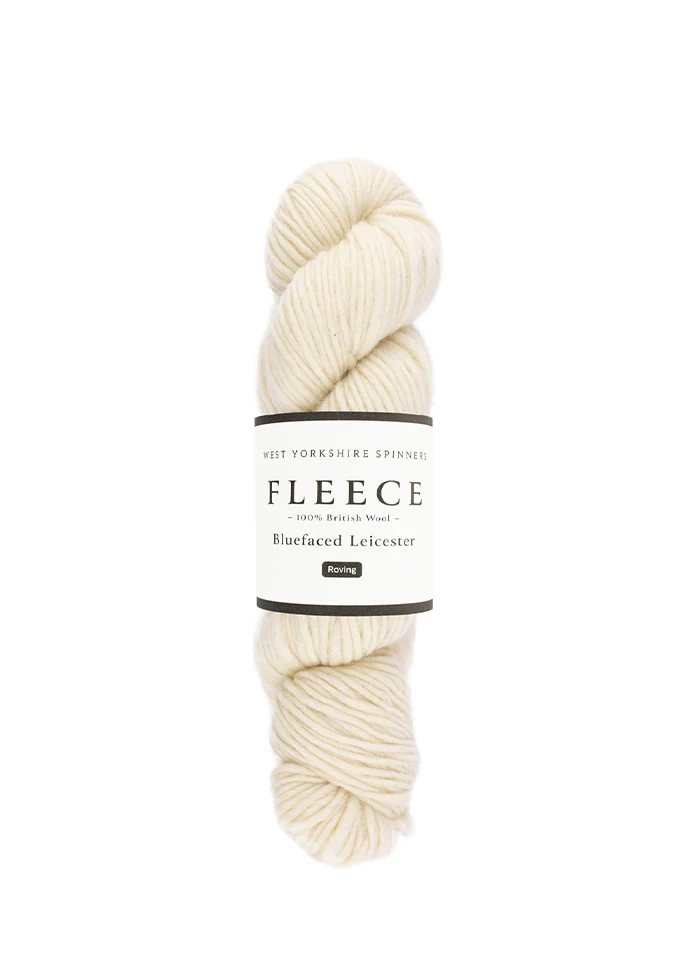 West Yorkshire Spinners Fleece Bluefaced Leicester Aran Roving - Image 4